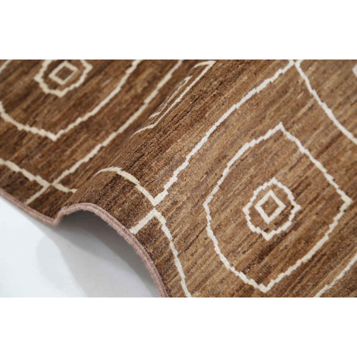 Modcar 7x10 Handmade Double Knotted Washable Wool Rug - Colorful