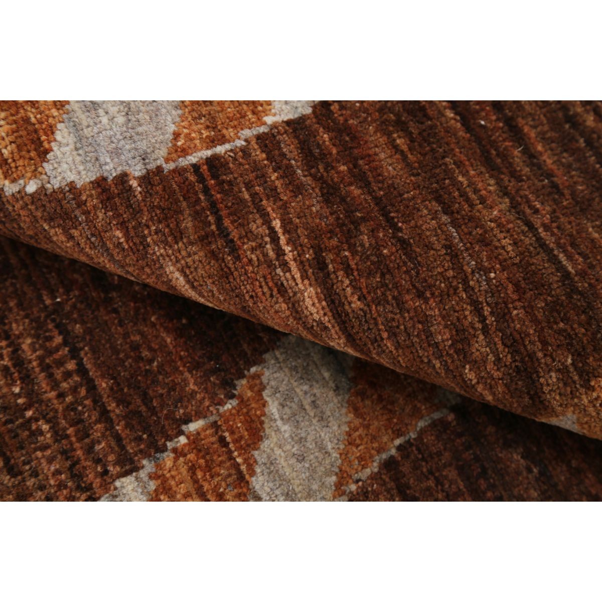 Modcar 3x5 Handmade Double Knotted Washable Wool Rug - Colorful