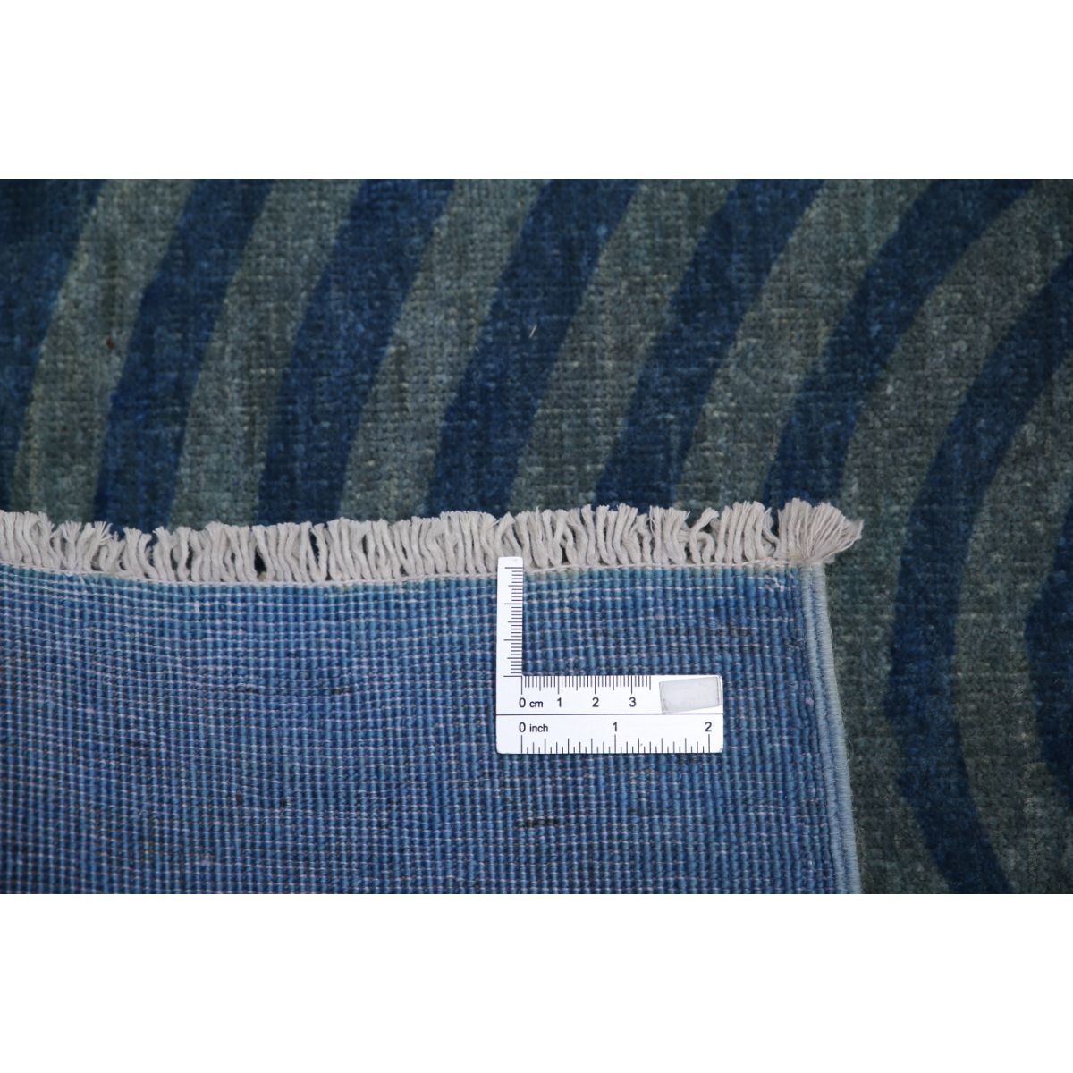 Overdye 3x4 Handmade Double Knotted Washable Wool Rug - Monochormatic