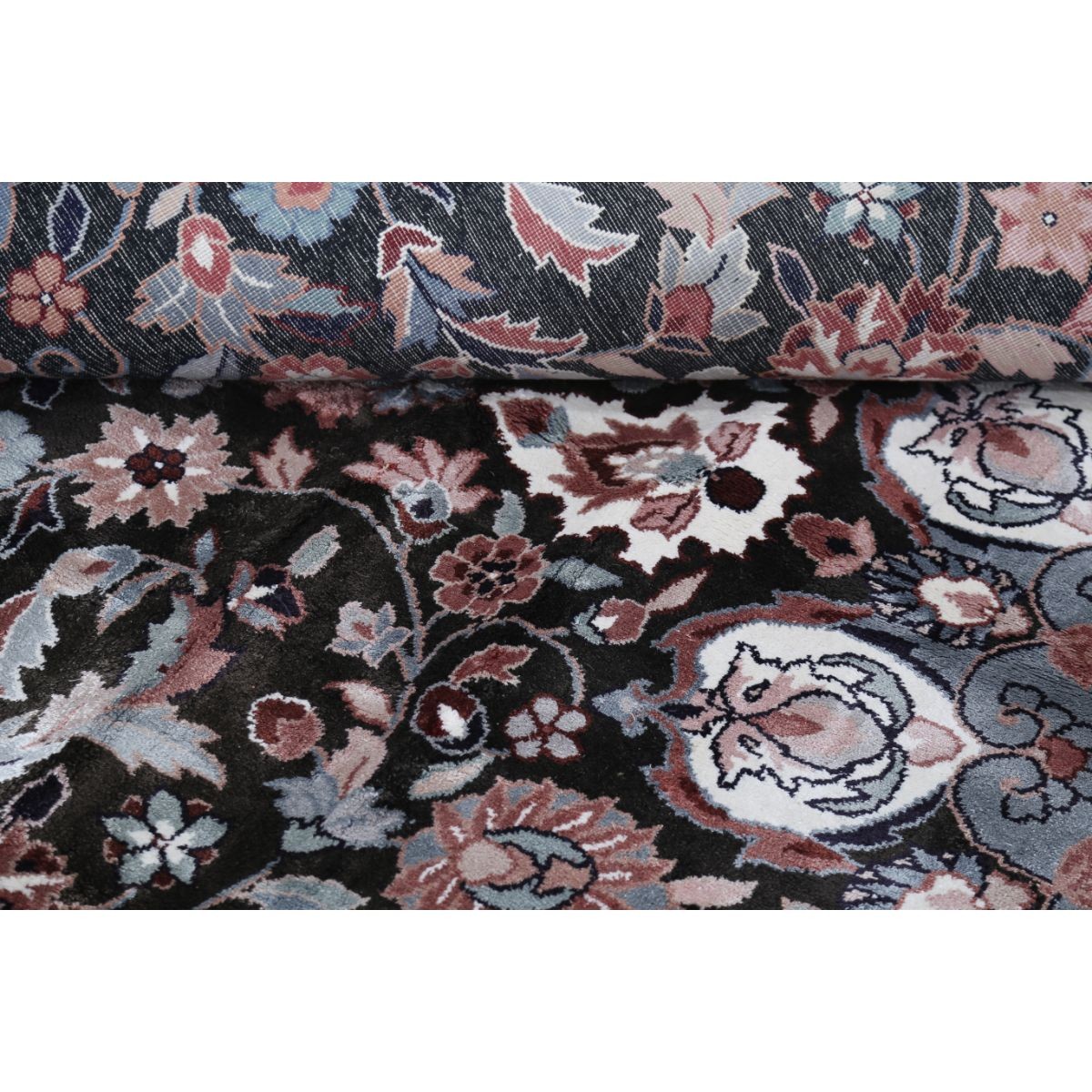 Legacy 9x12 Handmade Double Knotted Washable Art Silk Rug - Colorful