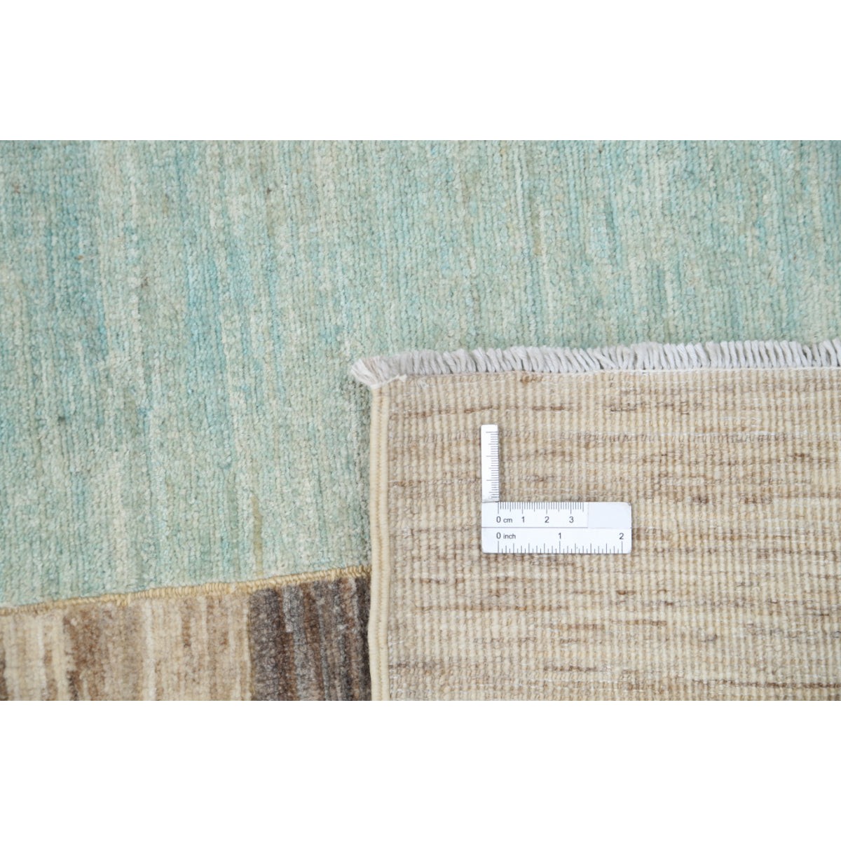 Modcar 7x8 Handmade Double Knotted Washable Wool Rug - Colorful