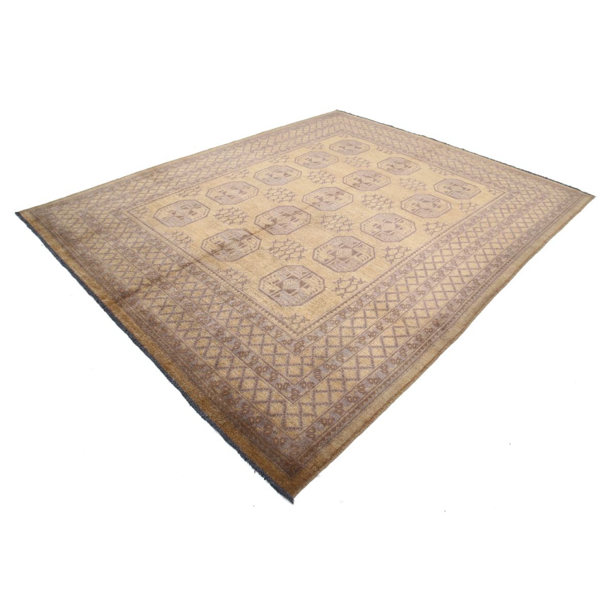 Revival 8x10 Handmade Double Knotted Washable Wool Rug - Colorful