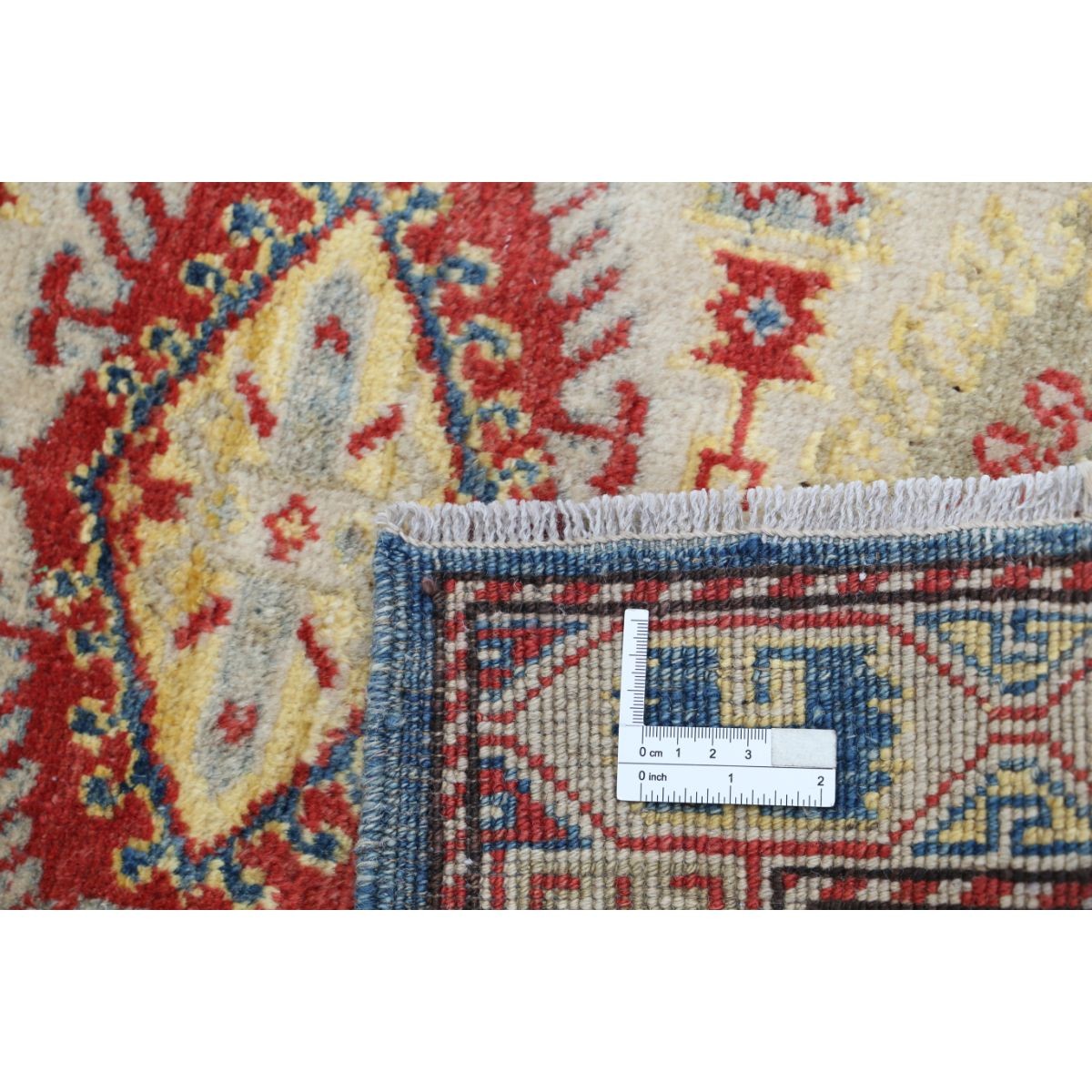Revival 2x3 Handmade Double Knotted Washable Wool Rug - Colorful