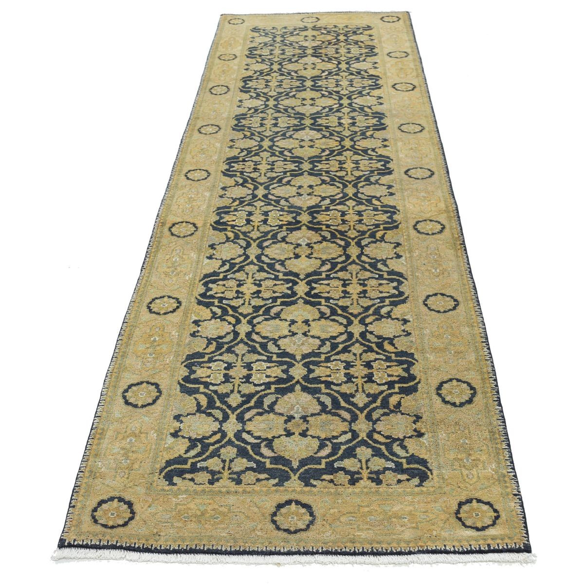 Ziegler 3x10 Handmade Double Knotted Washable Wool Runner - Colorful