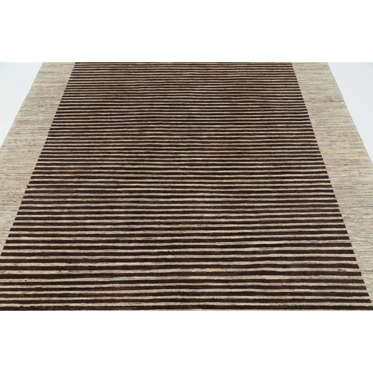 Modcar 6x10 Handmade Double Knotted Washable Wool Rug - Colorful
