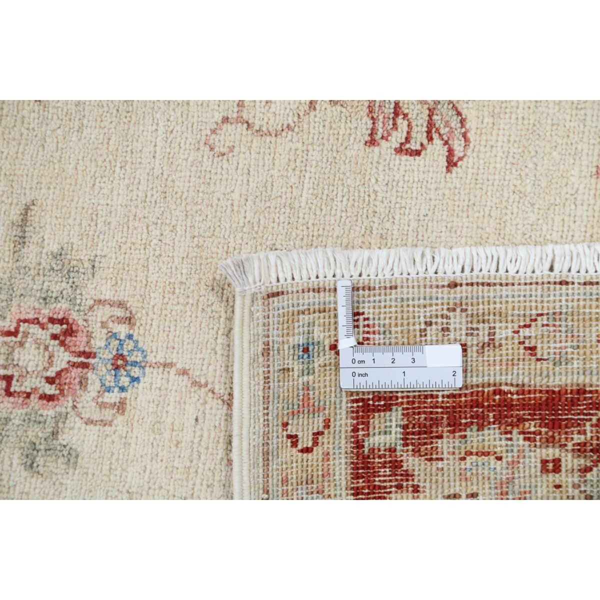 Ziegler 5x6 Handmade Double Knotted Washable Wool Rug - Soft Hues