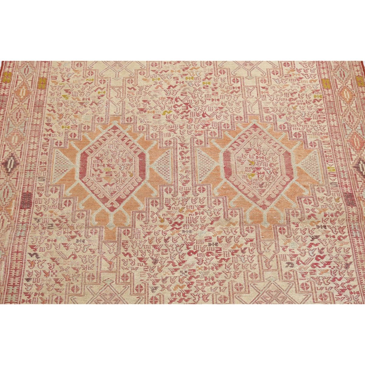 Silki 4x7 Hand Woven Washable Silk Rug - Colorful