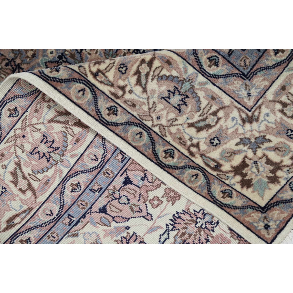 Heritage 4x6 Handmade Double Knotted Washable Wool Rug - Colorful
