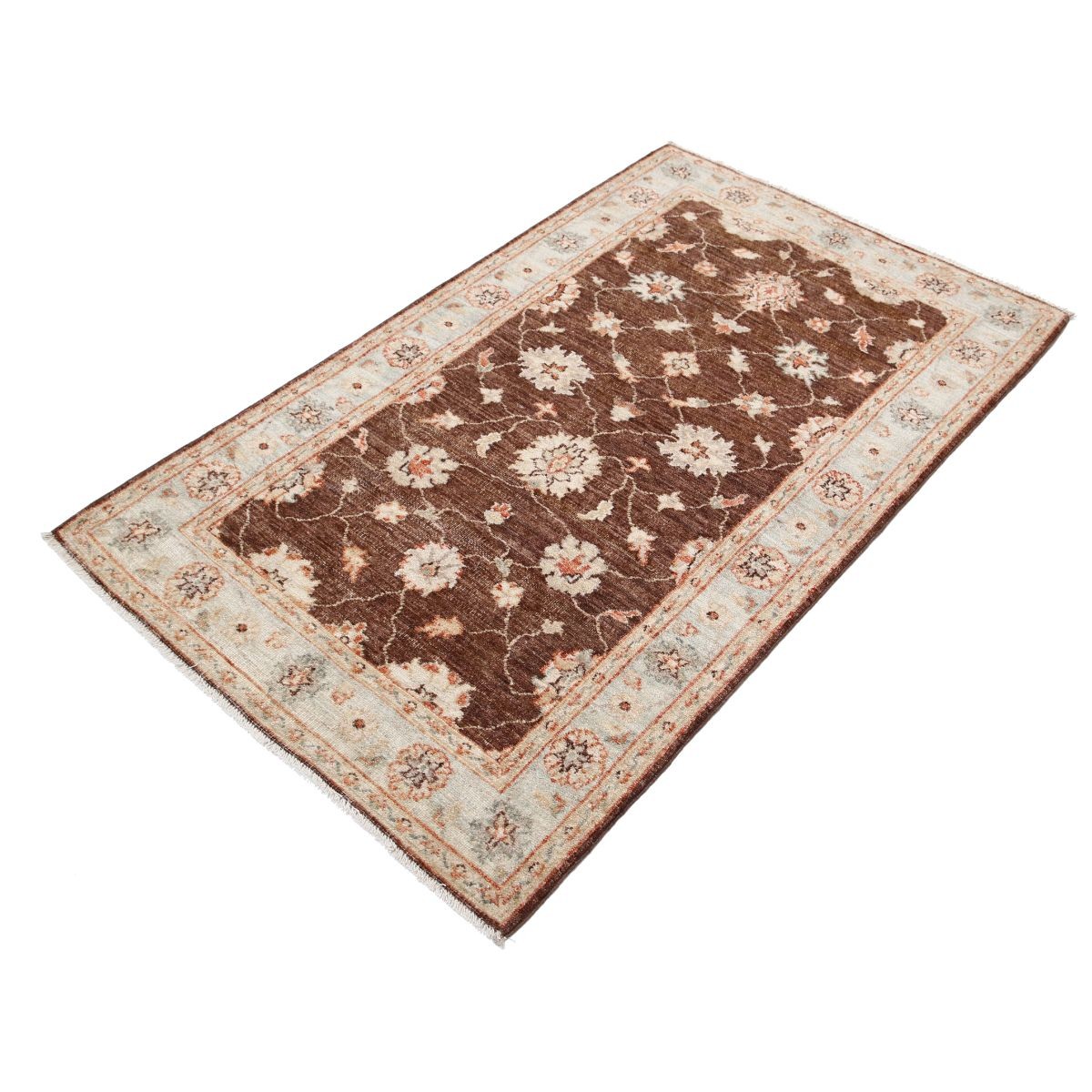 Ziegler 3x5 Handmade Double Knotted Washable Wool Rug - Colorful
