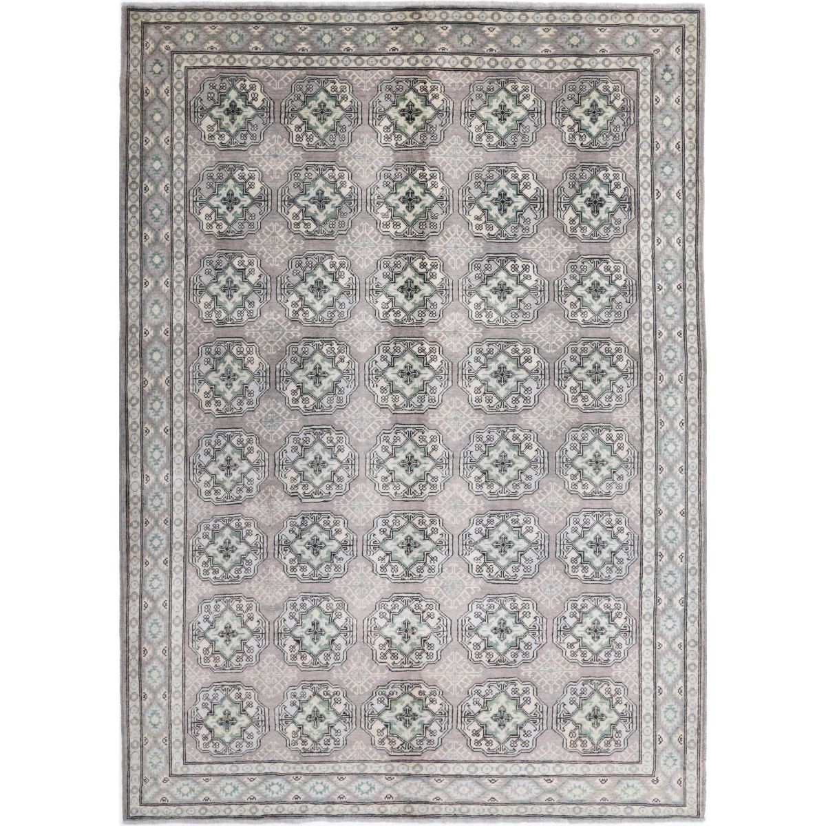 Revival 7x10 Handmade Double Knotted Washable Wool Rug - Colorful