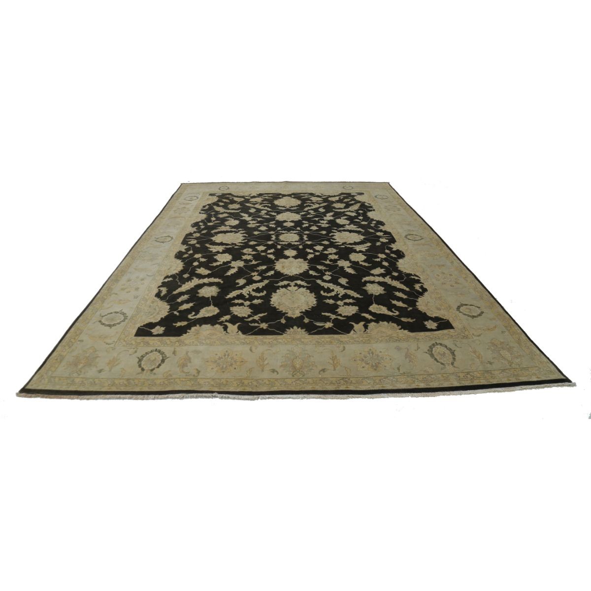 Ziegler 9x12 Handmade Double Knotted Washable Wool Rug - Colorful