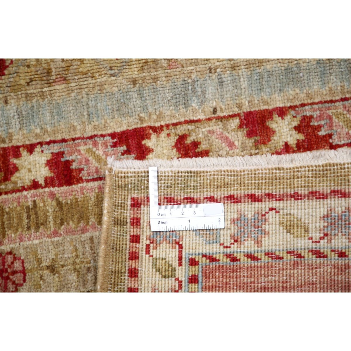 Shaal 5x7 Handmade Double Knotted Washable Wool Rug - Colorful