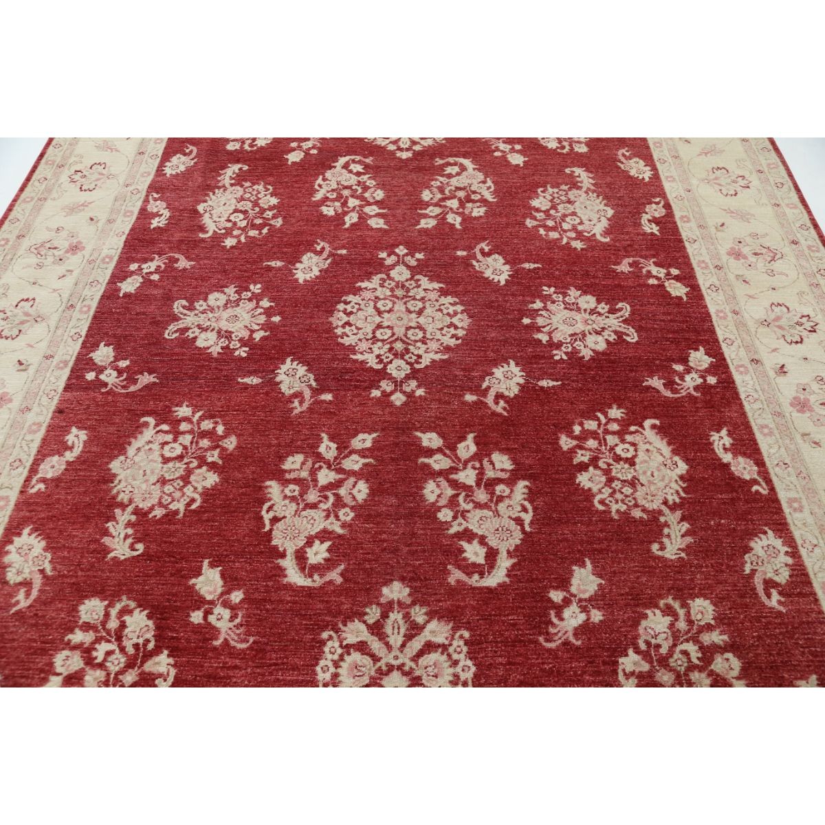 Ziegler 8x10 Handmade Double Knotted Washable Wool Rug - Colorful