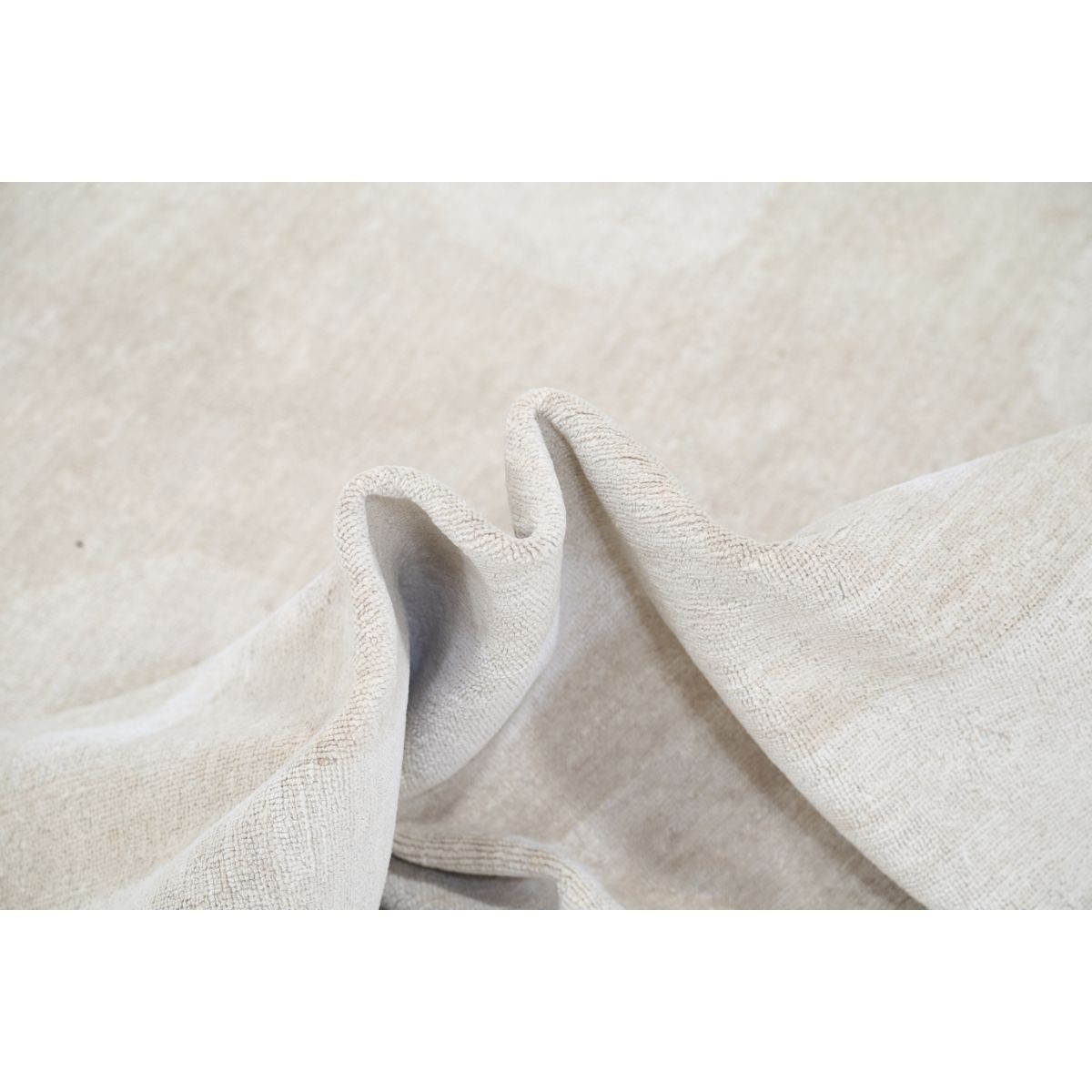 Serenity 8x11 Handmade Double Knotted Washable Wool Rug - Soft Hues