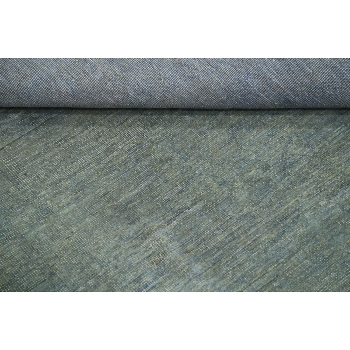 Overdye 8x10 Handmade Double Knotted Washable Wool Rug - Monochormatic