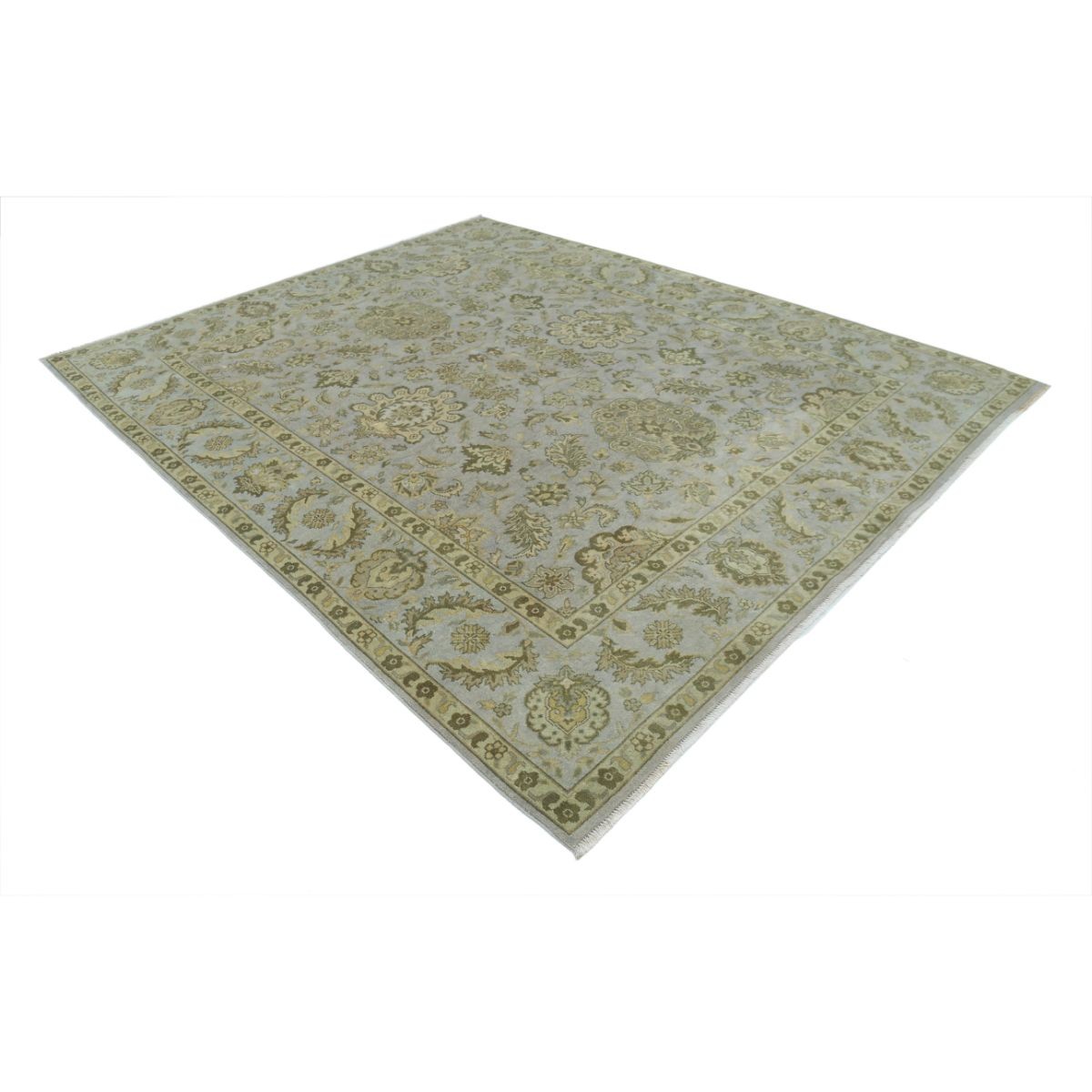 Ziegler 8x10 Handmade Double Knotted Washable Wool Rug - Colorful