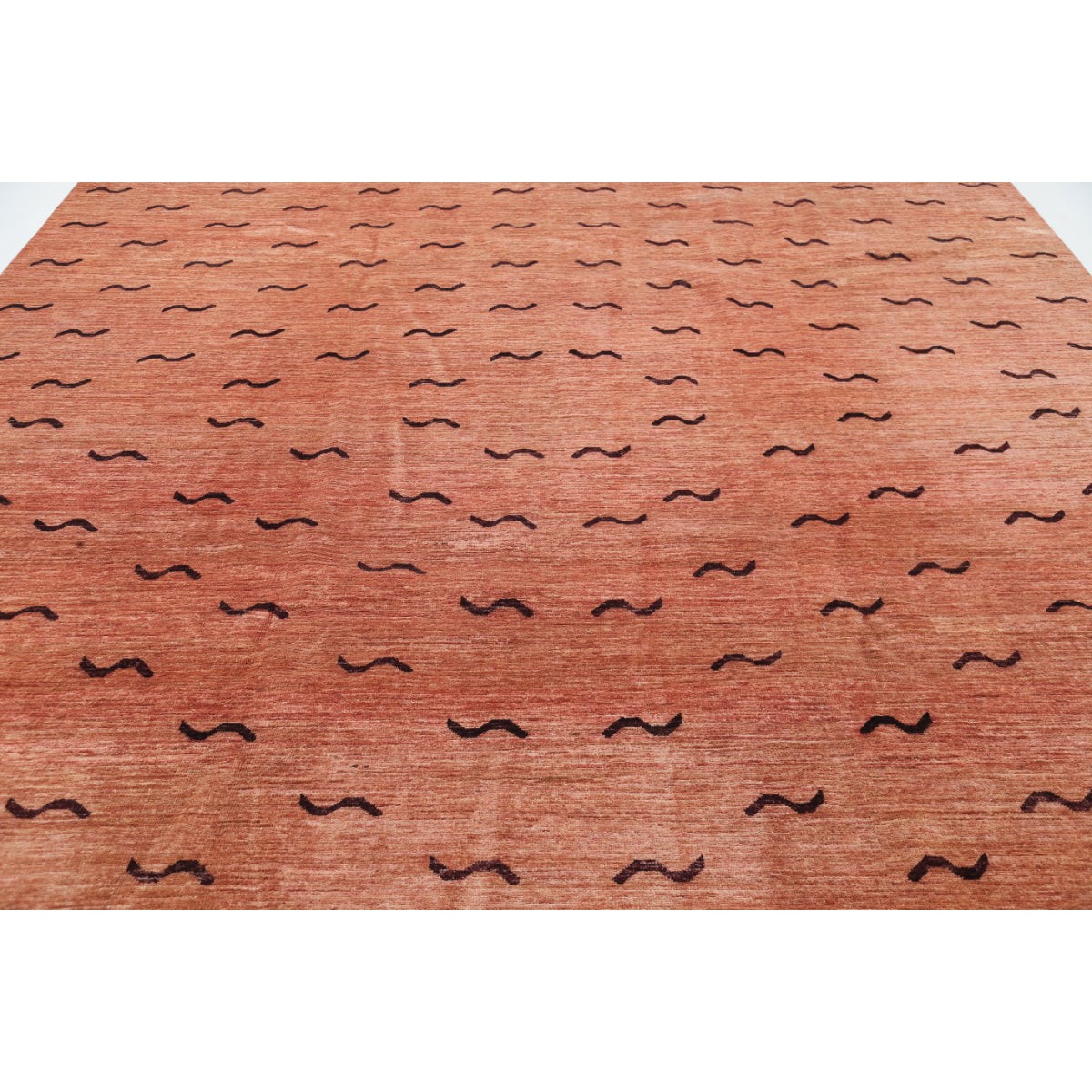 Modcar 10x14 Handmade Double Knotted Washable Wool Rug - Colorful