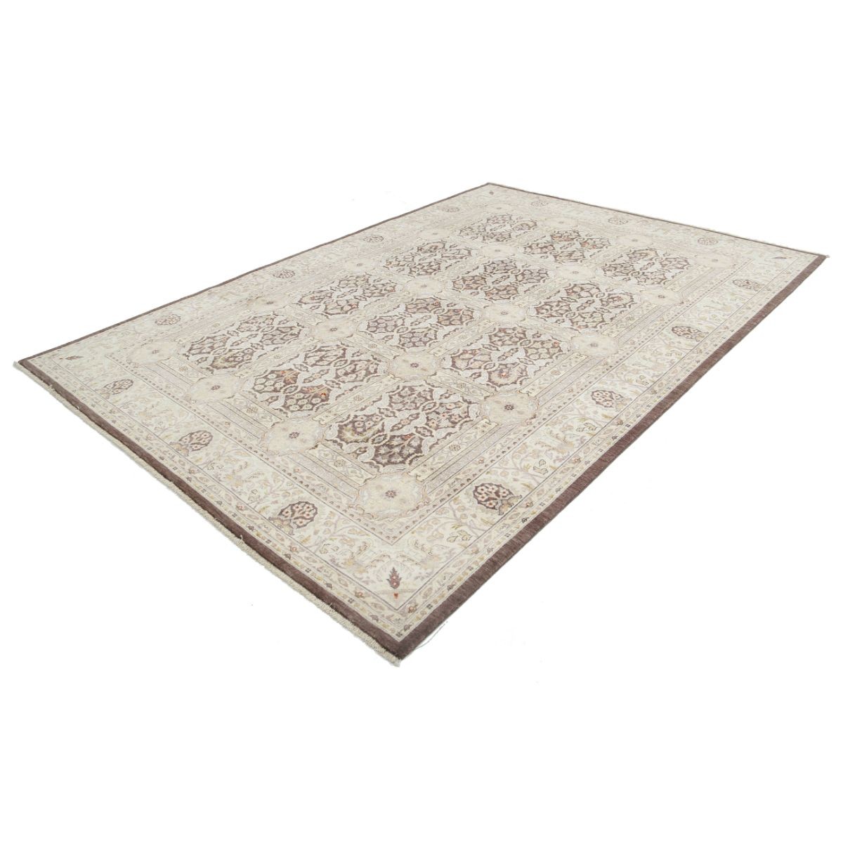 Ziegler 7x10 Handmade Double Knotted Washable Wool Rug - Colorful