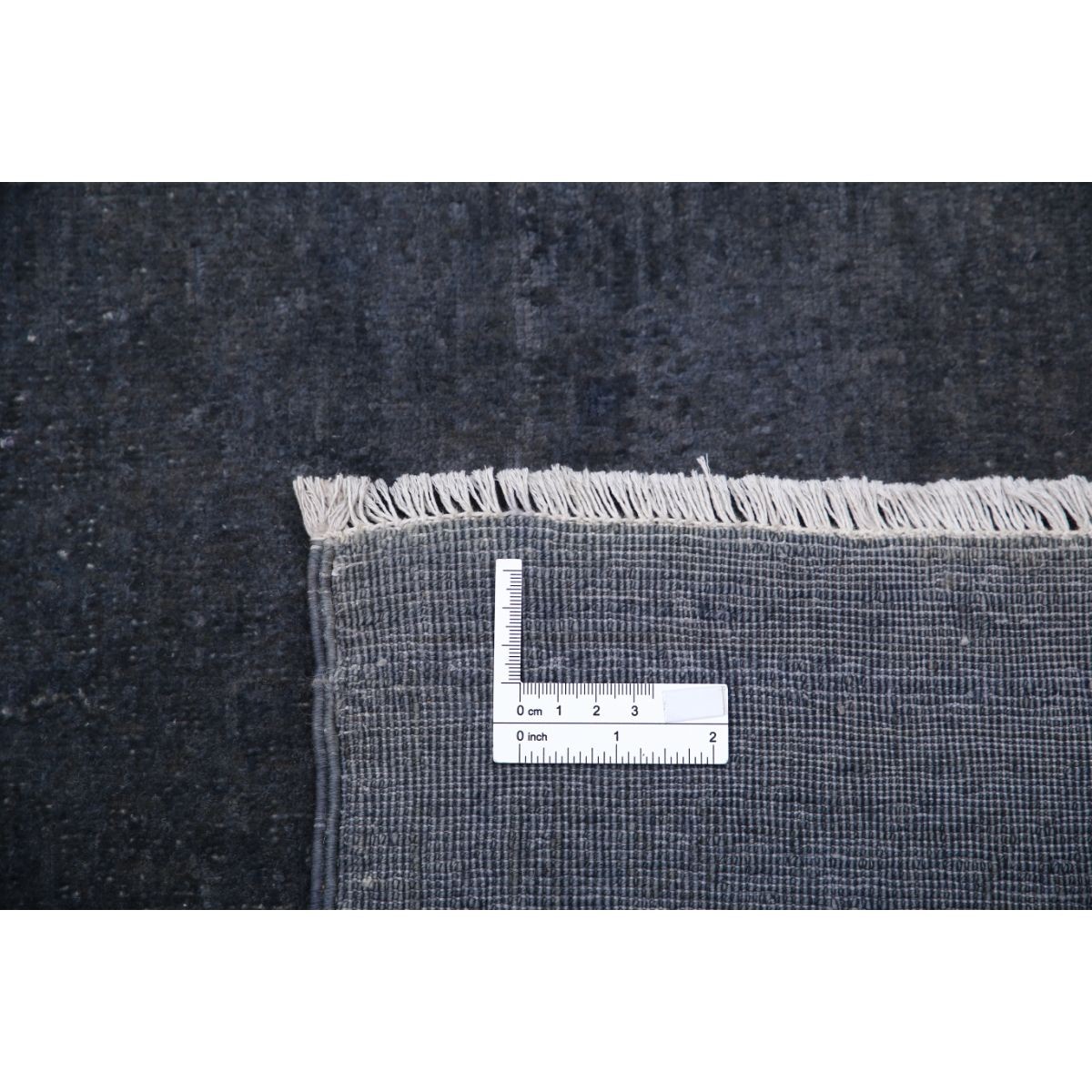 Fine 9x12 Handmade Double Knotted Washable Wool Rug - Monochormatic