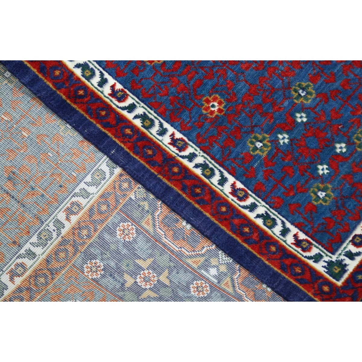 Gulshan 9x12 Powered Loom Washable Wool Rug - Colorful