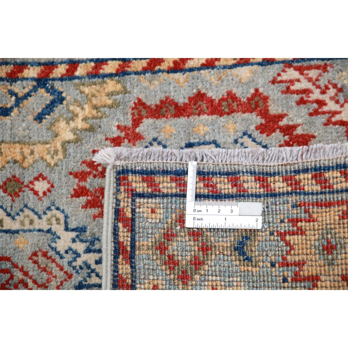 Revival 2x3 Handmade Double Knotted Washable Wool Rug - Colorful