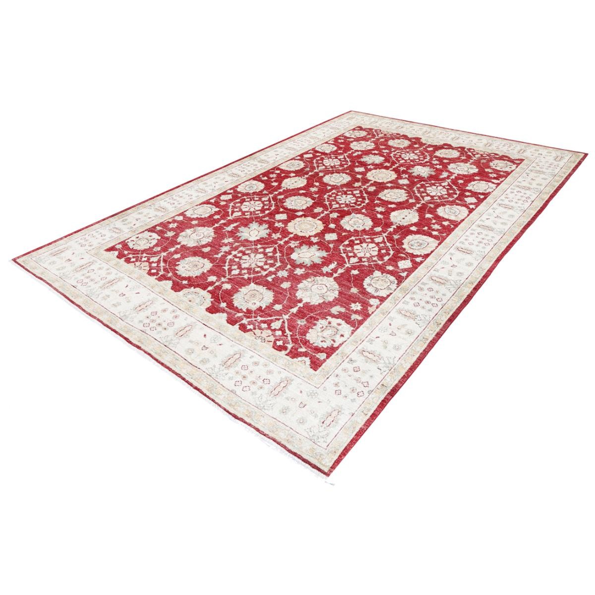 Ziegler 6x9 Handmade Double Knotted Washable Wool Rug - Colorful