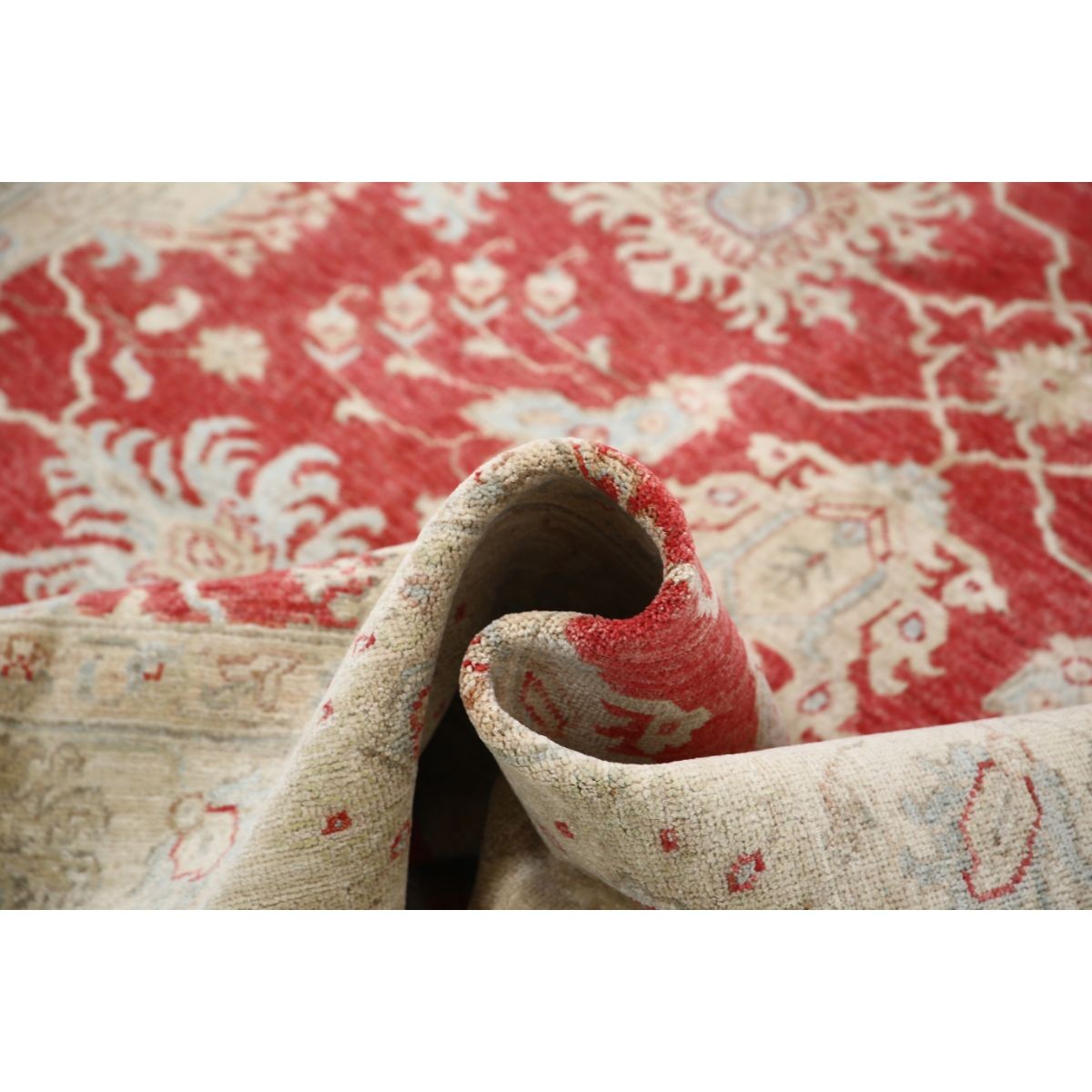 Ziegler 6x8 Handmade Double Knotted Washable Wool Rug - Colorful