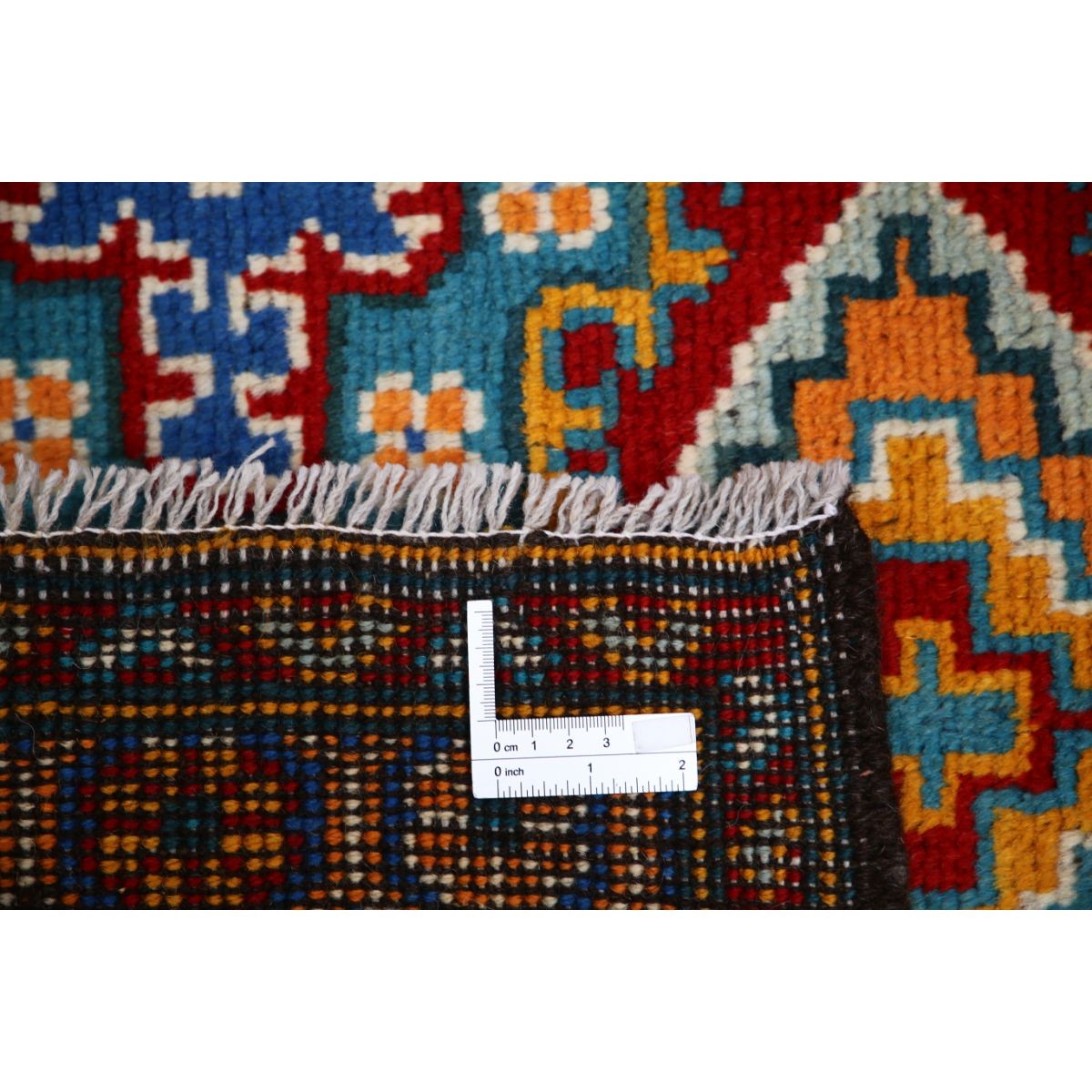Revival 3x5 Handmade Double Knotted Washable Wool Rug - Colorful