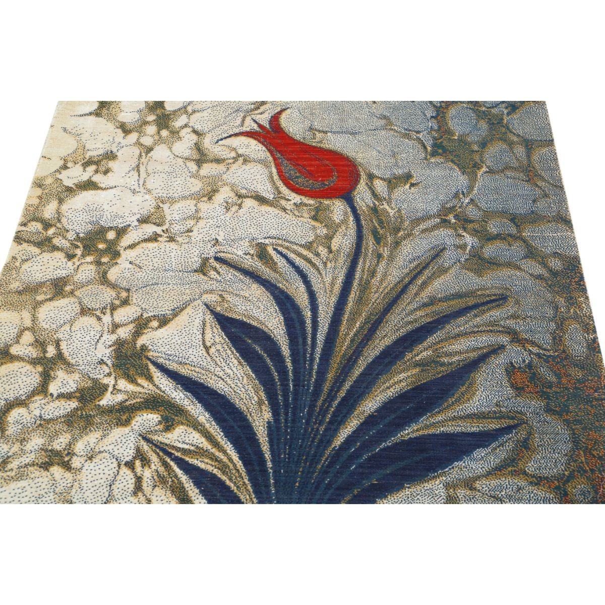 Dhanak 4x6 Machine-Made Washable Wool Rug - Colorful