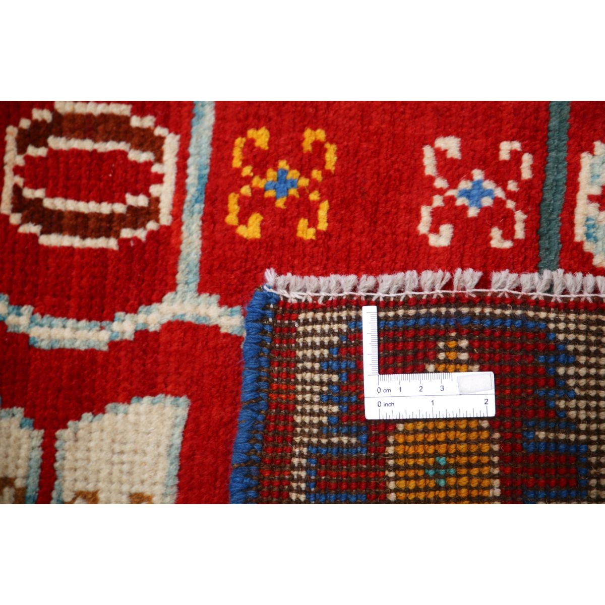 Revival 3x5 Handmade Double Knotted Washable Wool Rug - Colorful