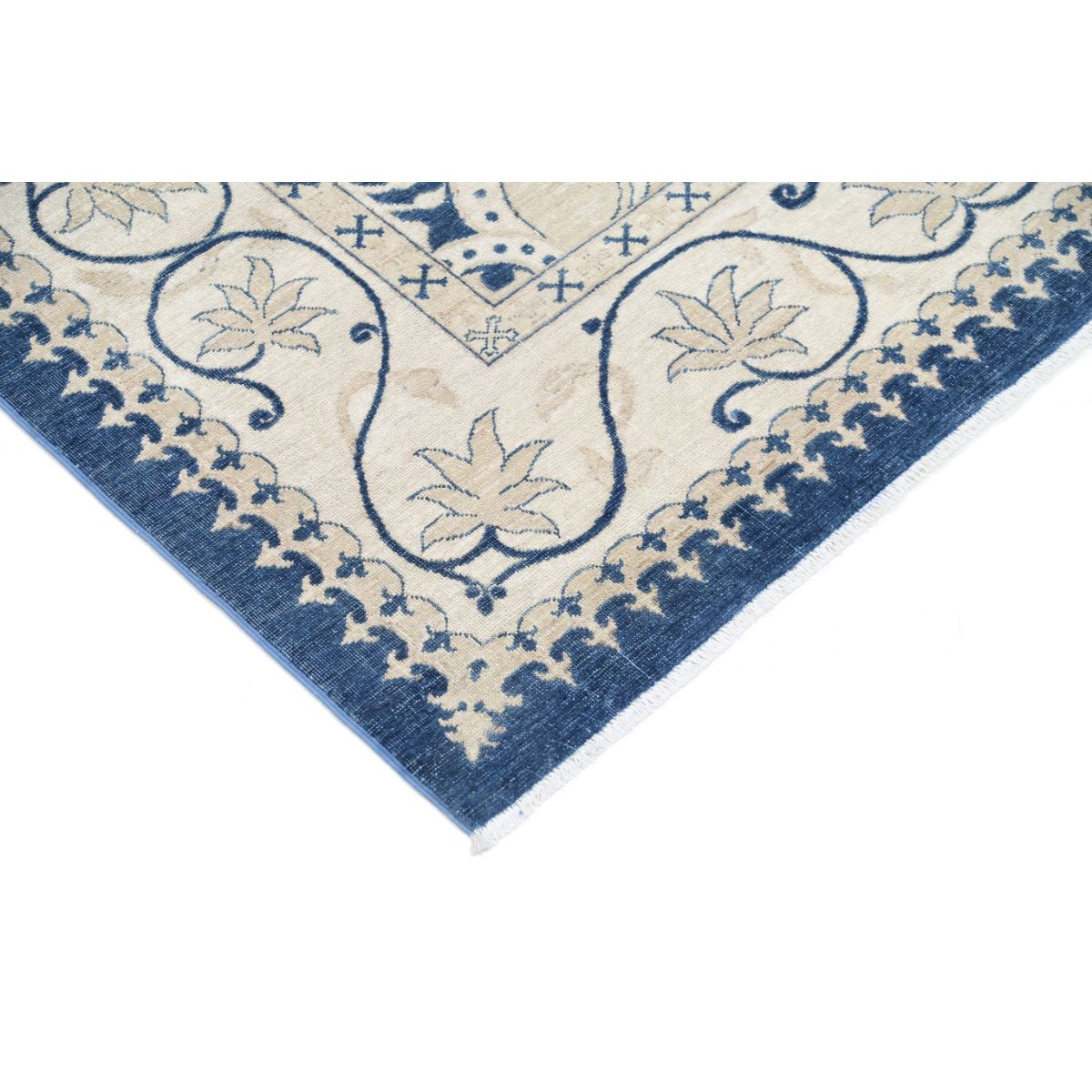 Ziegler 5x7 Handmade Double Knotted Washable Wool Rug - Colorful