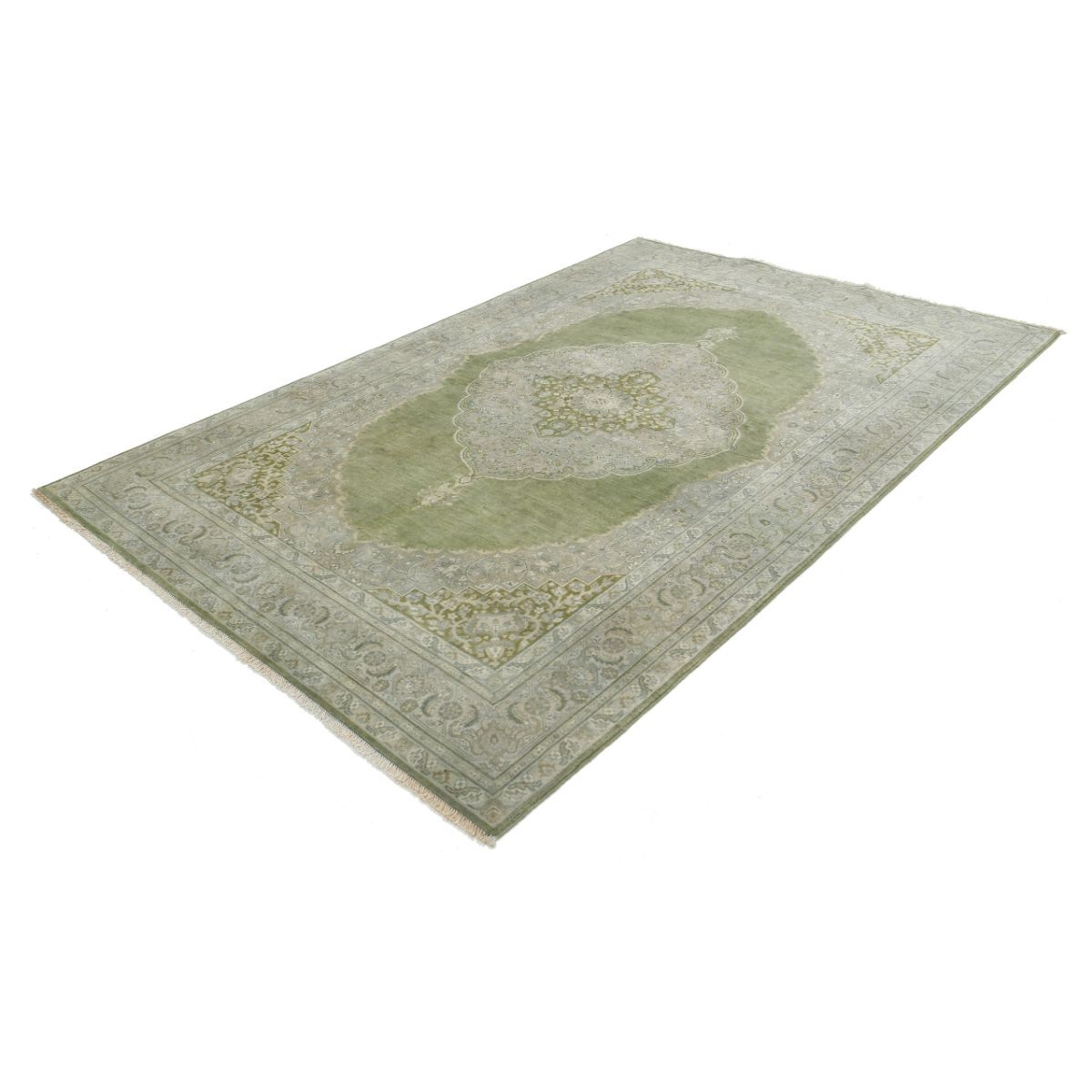 Ziegler 6x9 Handmade Double Knotted Washable Wool Rug - Colorful