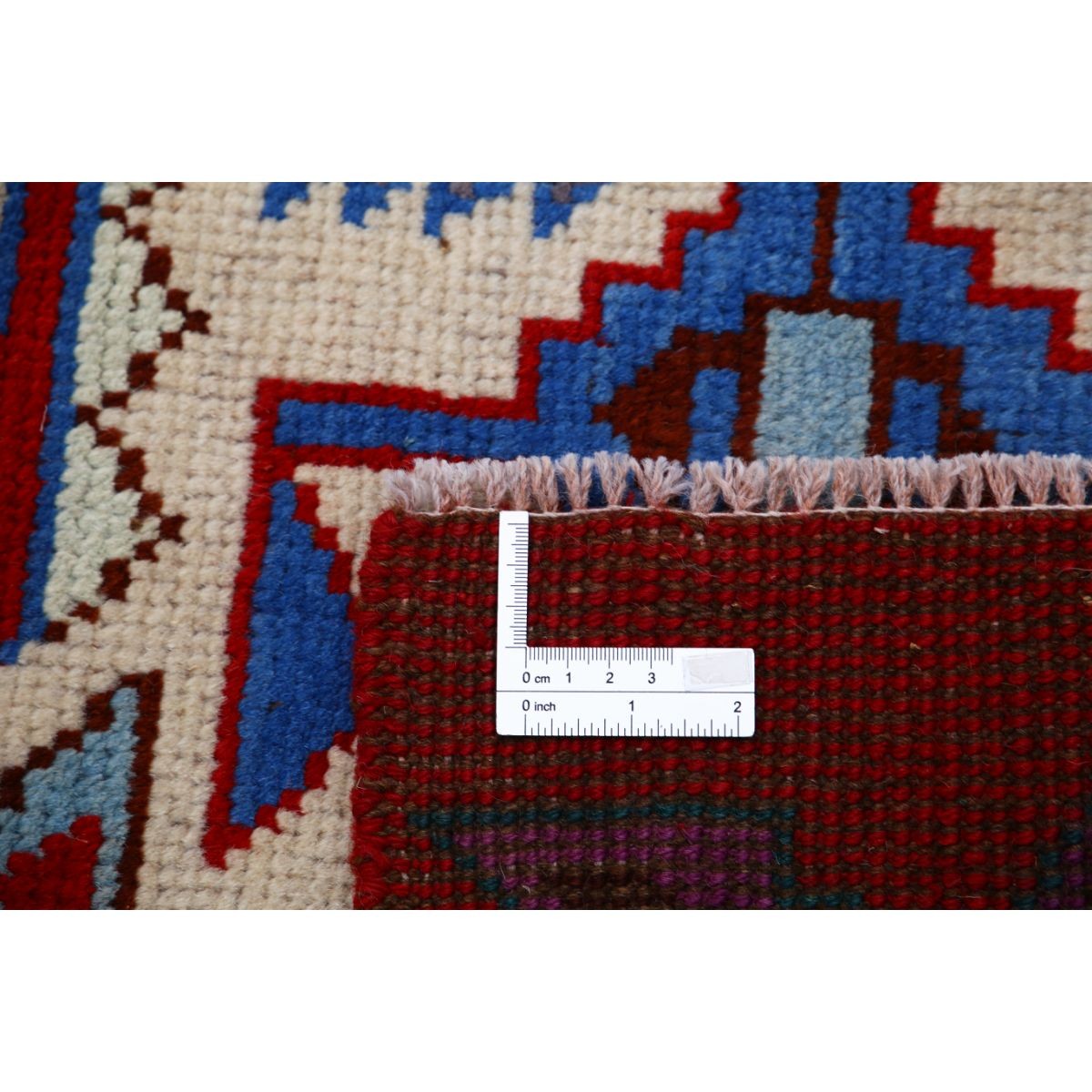 Revival 3x5 Handmade Double Knotted Washable Wool Rug - Colorful