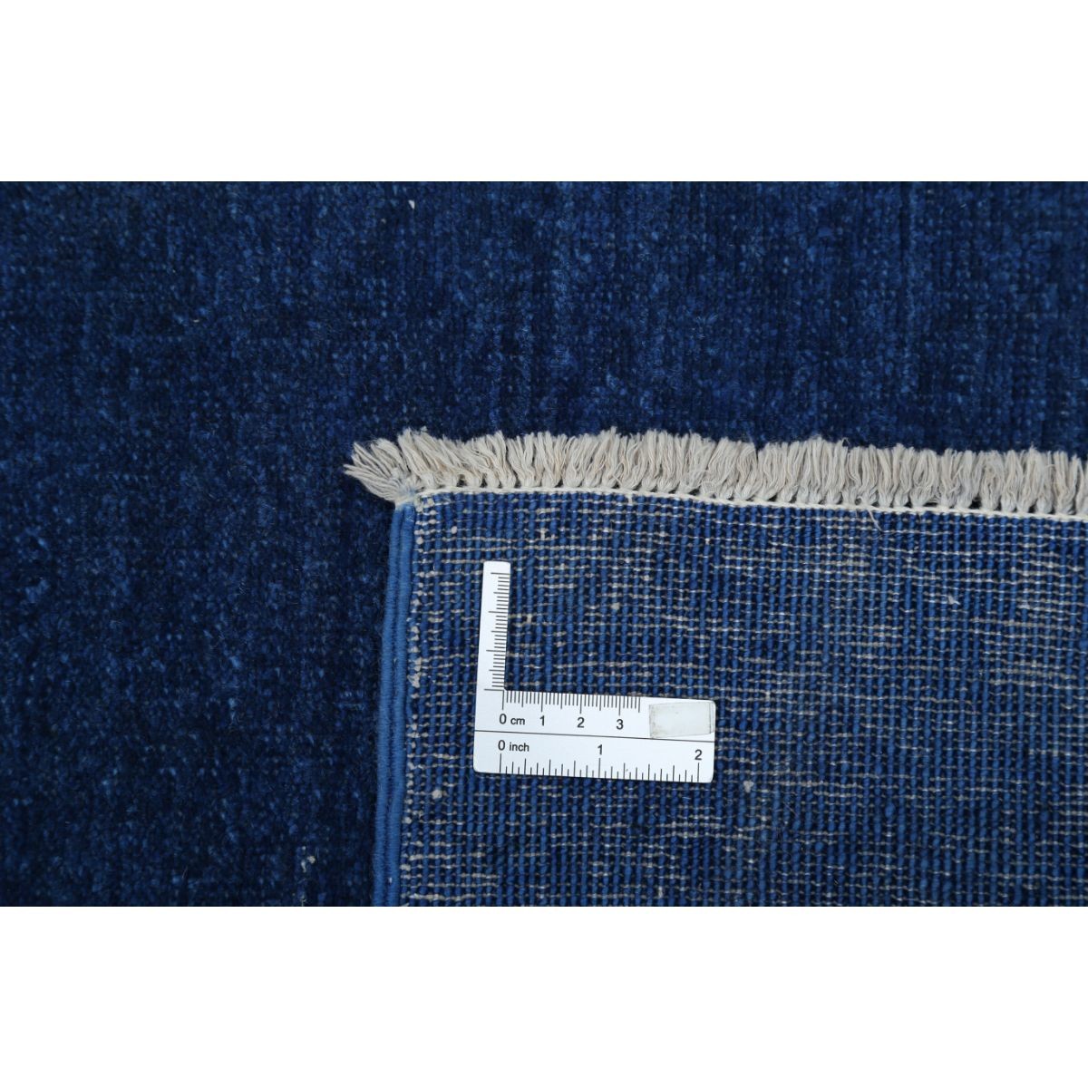 Overdye 2x8 Handmade Double Knotted Washable Wool Runner - Monochormatic