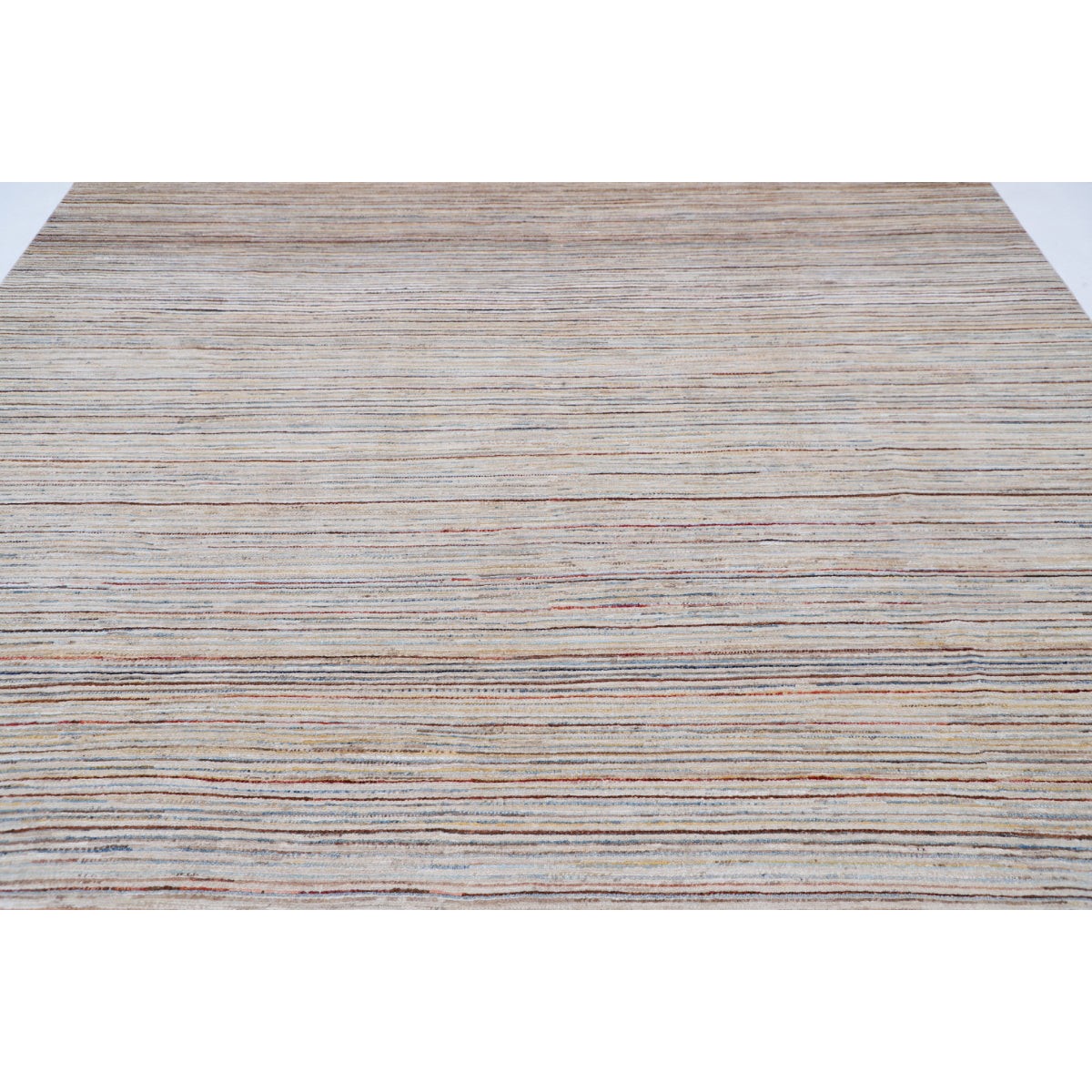 Modcar 9x12 Handmade Double Knotted Washable Wool Rug - Colorful