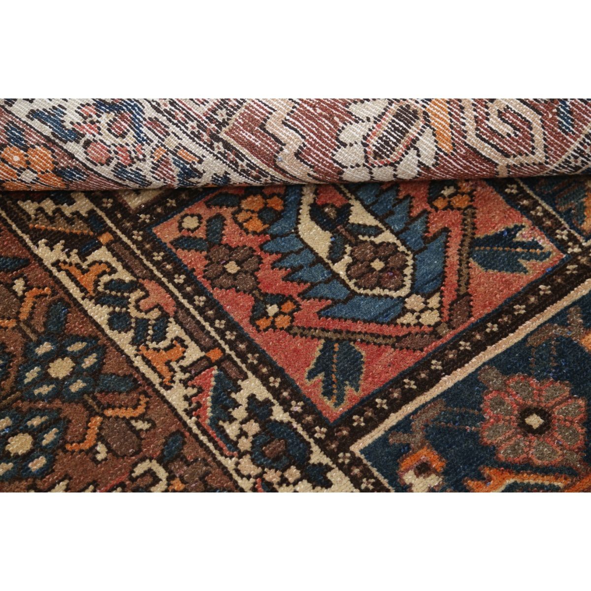 Vintage 10x12 Handmade Double Knotted Washable Wool Rug - Soft Hues