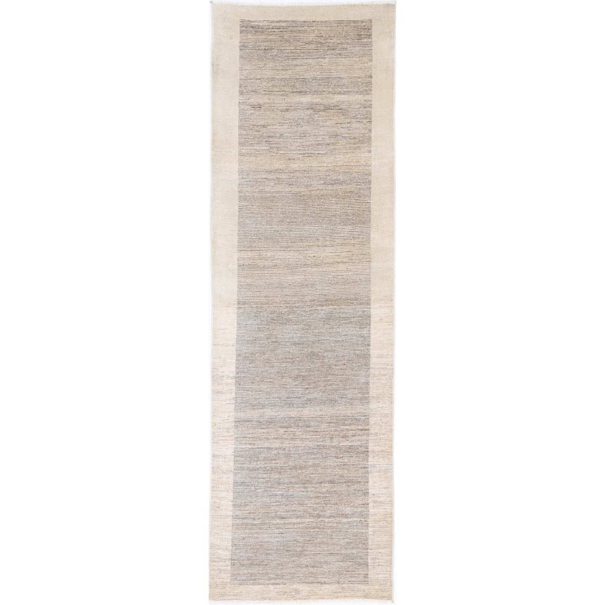 Modcar 3x9 Handmade Double Knotted Washable Wool Runner - Colorful