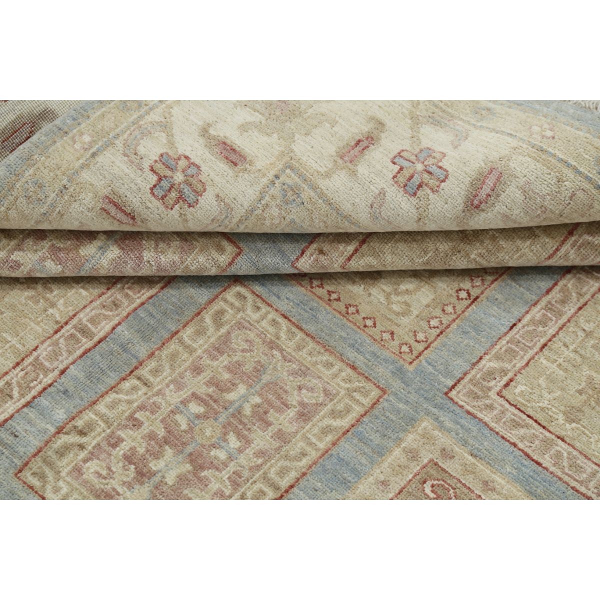 Bakhtiari 6x8 Handmade Double Knotted Washable Wool Rug - Colorful