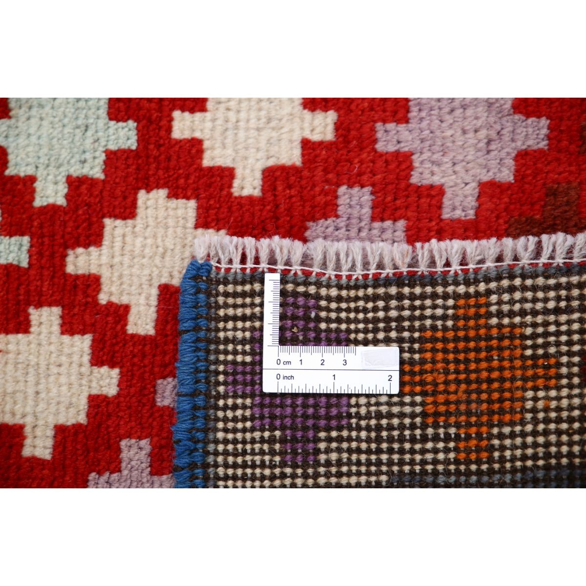 Revival 3x5 Handmade Double Knotted Washable Wool Rug - Colorful