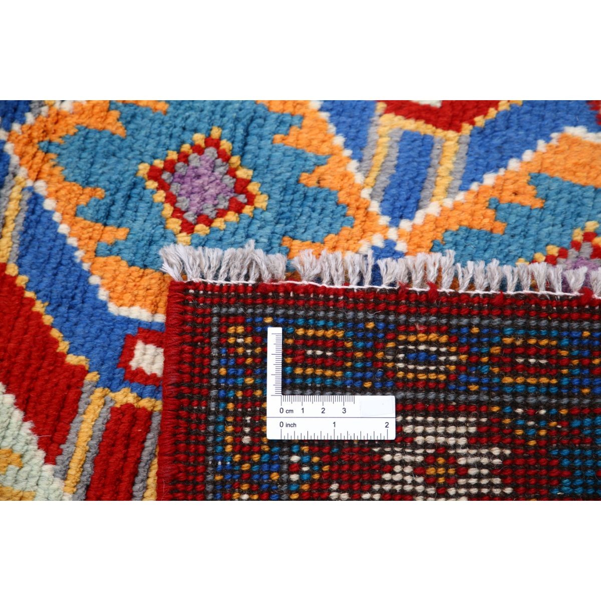 Revival 3x5 Handmade Double Knotted Washable Wool Rug - Colorful