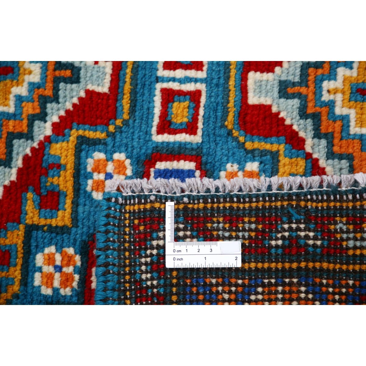 Revival 3x5 Handmade Double Knotted Washable Wool Rug - Colorful