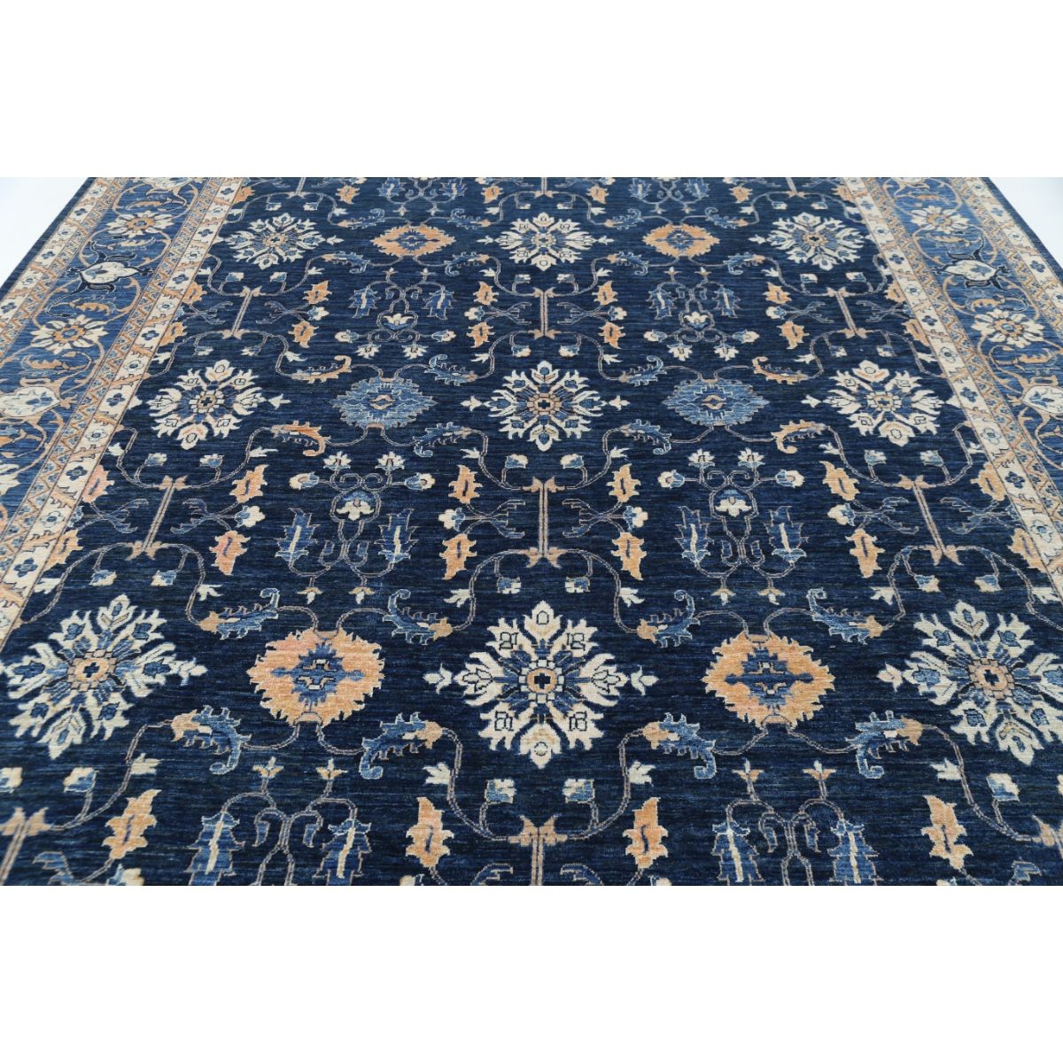 Ziegler 10x13 Handmade Double Knotted Washable Wool Rug - Colorful