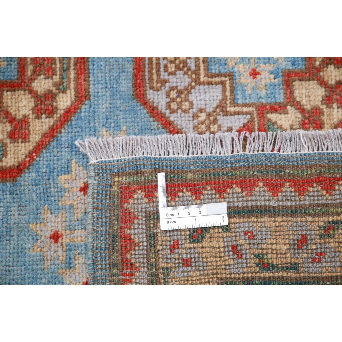 Revival 8x10 Handmade Double Knotted Washable Wool Rug - Colorful