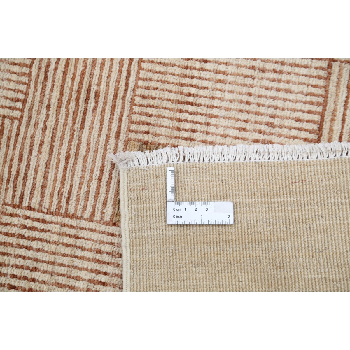 Modcar 12x17 Handmade Double Knotted Washable Wool Rug - Colorful