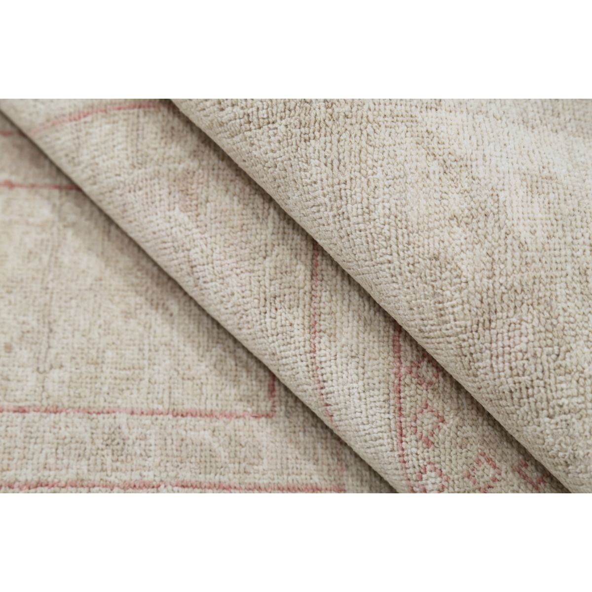 Bakhtiari 6x7 Handmade Double Knotted Washable Wool Rug - Soft Hues
