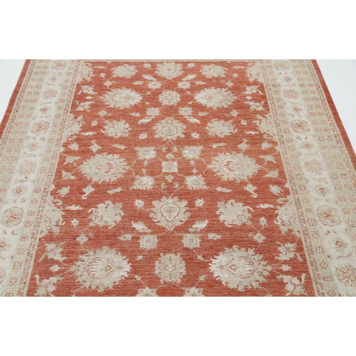 Ziegler 6x8 Handmade Double Knotted Washable Wool Rug - Colorful