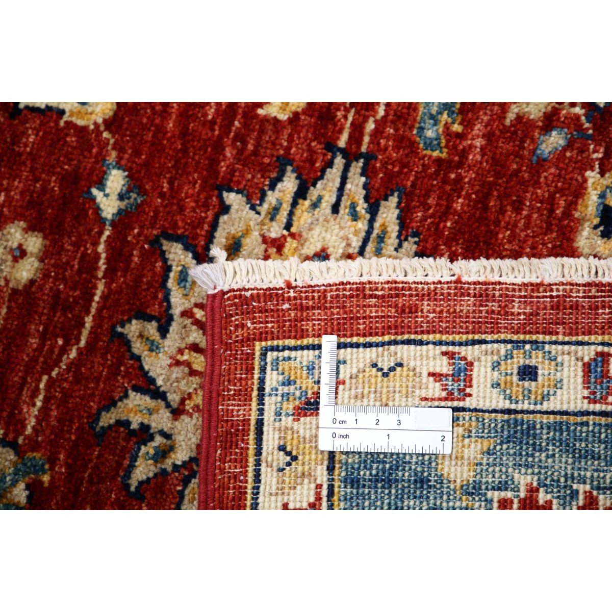Ziegler 6x8 Handmade Double Knotted Washable Wool Rug - Colorful