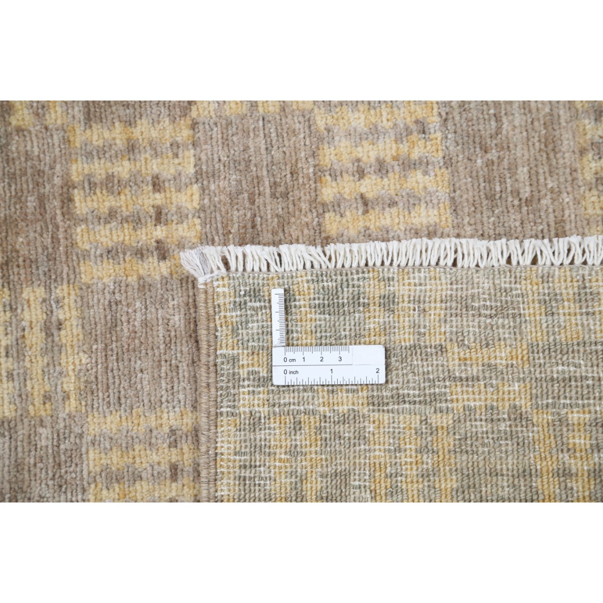 Modcar 5x6 Handmade Double Knotted Washable Wool Rug - Colorful