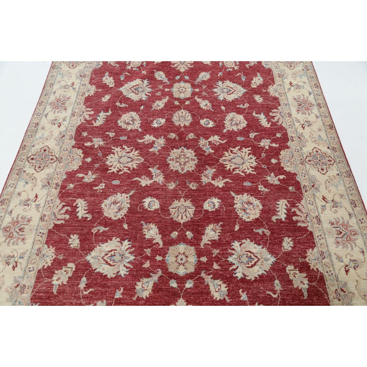 Ziegler 5x9 Handmade Double Knotted Washable Wool Rug - Colorful