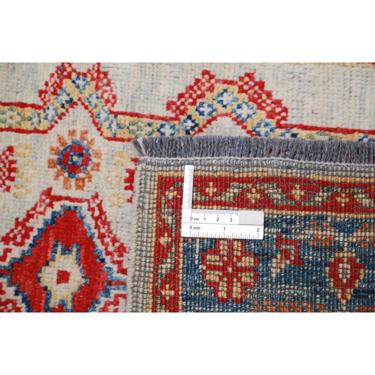 Revival 2x3 Handmade Double Knotted Washable Wool Rug - Colorful